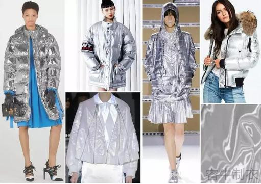 錫紙光澤羽絨服 錫紙光澤羽絨服
