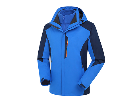 戶外登山三合一沖鋒衣定制生產廠家