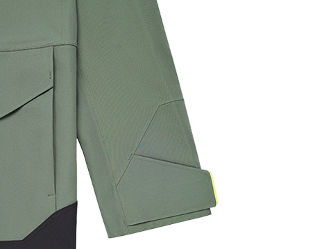 中長防風防水壓膠沖鋒衣定做加工