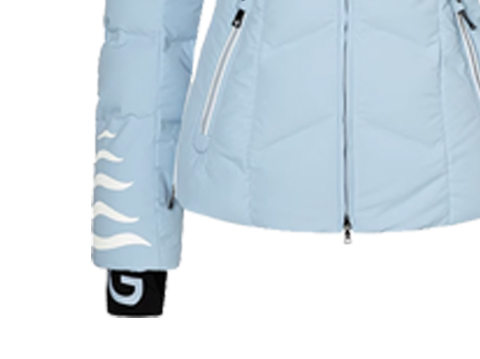 品牌連帽女士羽絨服定制加工